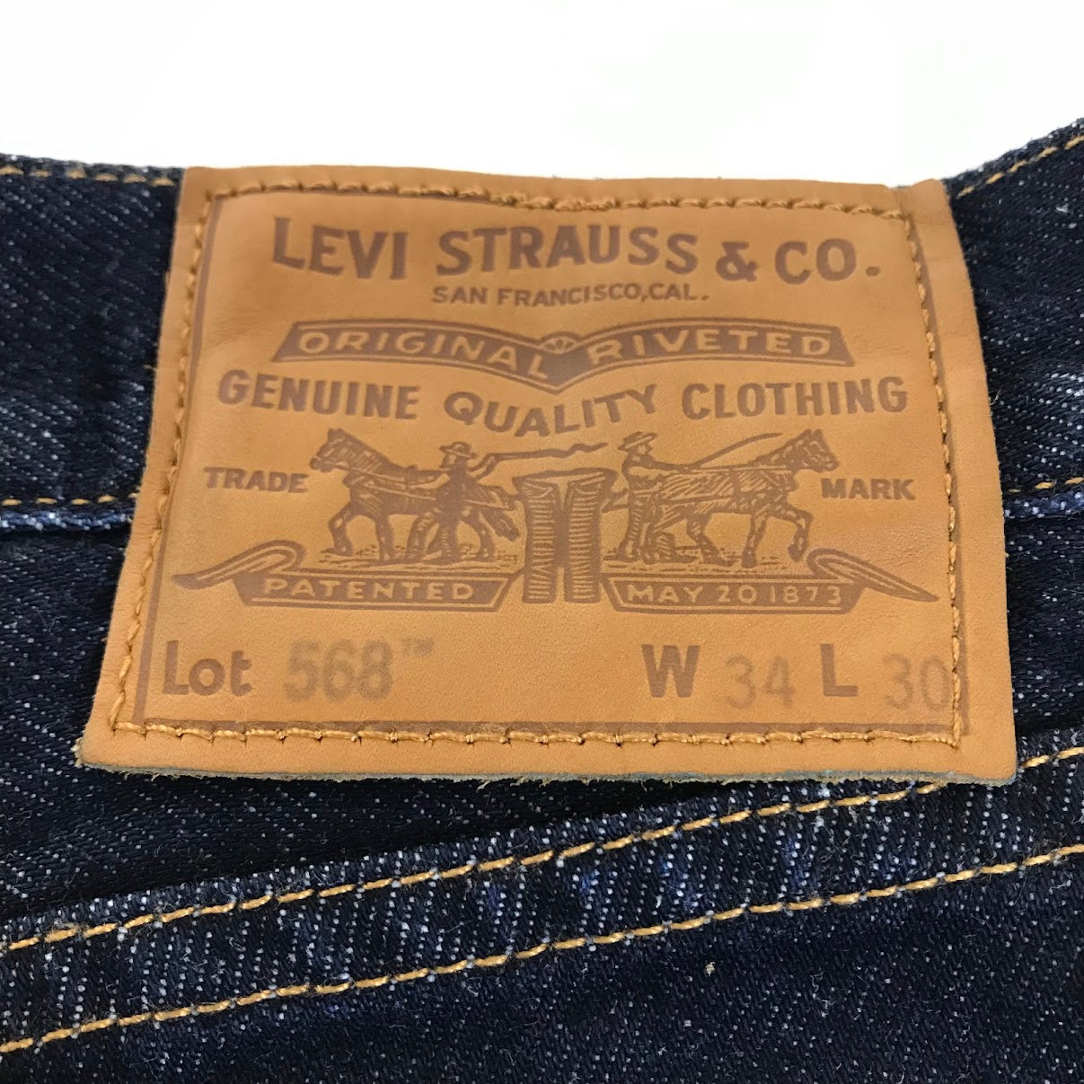 Levi's | リーバイス 568/STAY LOOSE デニムパンツ A6606-0000 インディゴ サイズ：34【倉吉店】