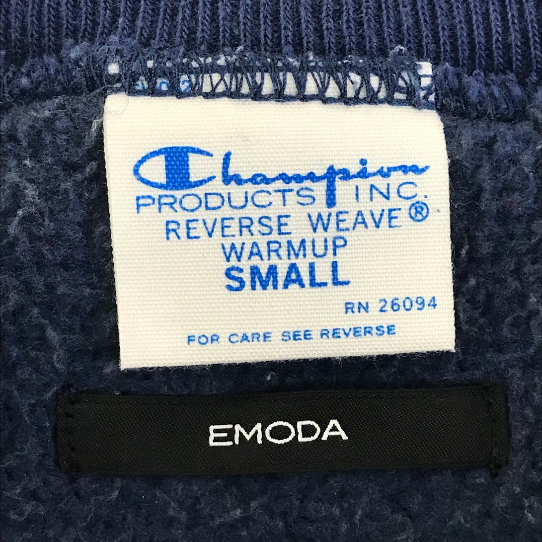 Champion | チャンピオン ×EMODA(エモダ) 青タグ スウェット CW-E023 ネイビー サイズ：S【倉吉店】