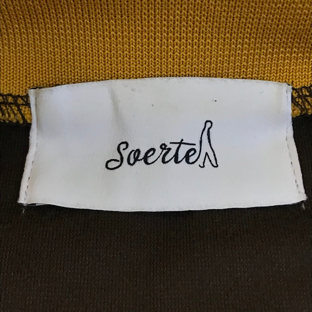 soerte｜ソエルテ ルーズベルベットトラックジャケット ジャージ SOTOY0822003 ブラウン サイズ：3【倉吉店】