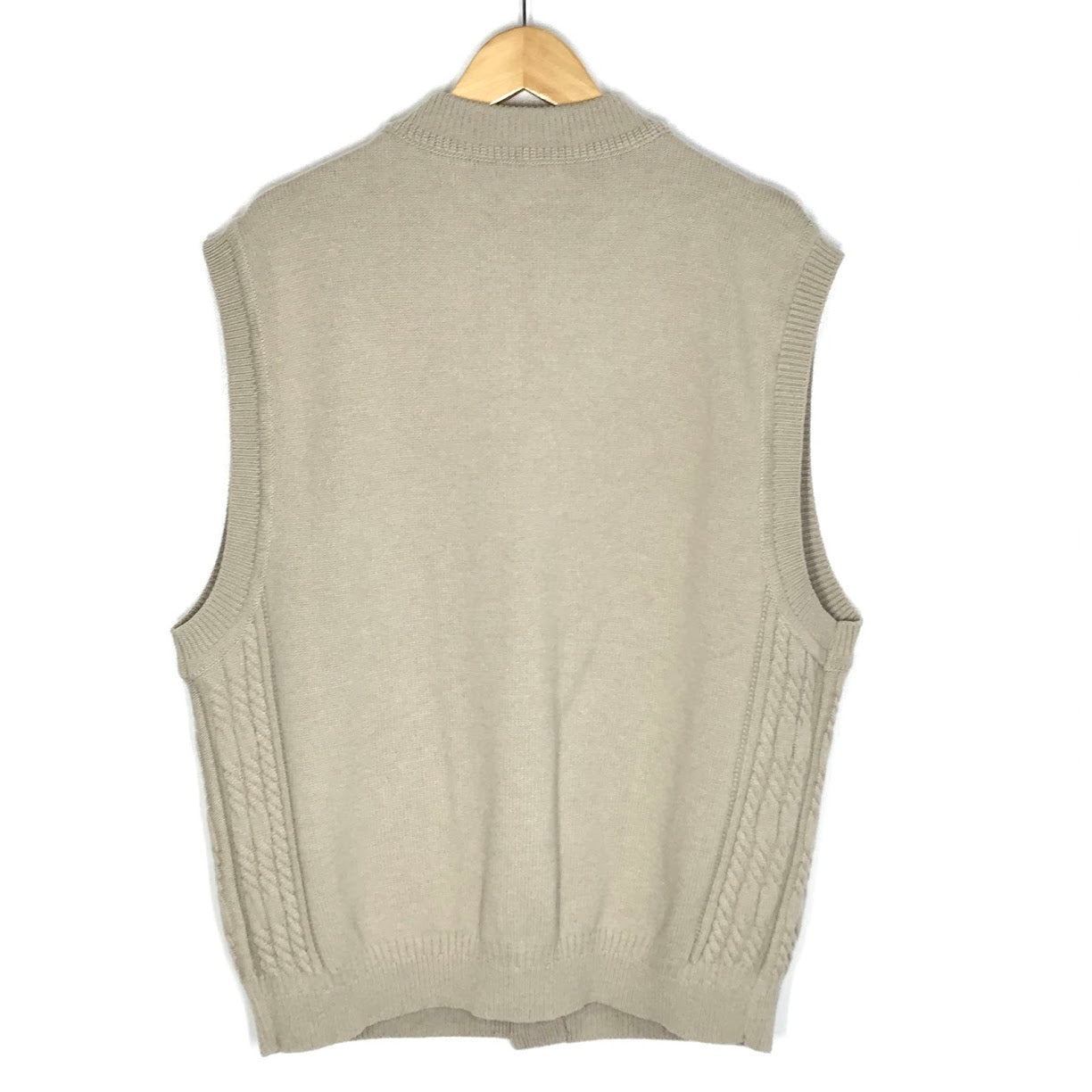 YASHIKI｜ヤシキ Shiraiki Vest 白息ベスト ニットベスト ベスト YSK-23AW-KN08 ベージュ サイズ：2【倉吉店】