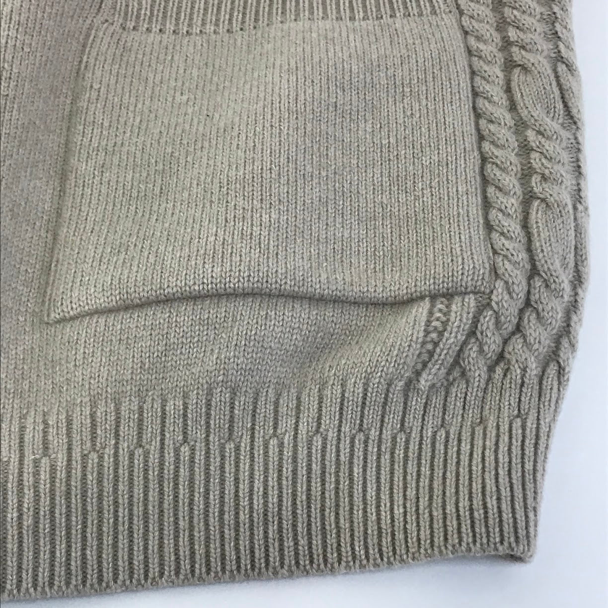 YASHIKI｜ヤシキ Shiraiki Vest 白息ベスト ニットベスト ベスト YSK-23AW-KN08 ベージュ サイズ：2【倉吉店】