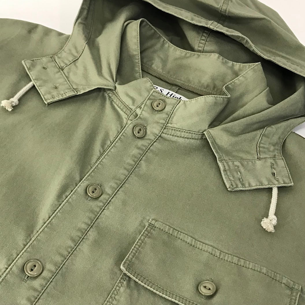 BARNS OUTFITTERS | バーンズアウトフィッターズ SEAFARER HOOD JKT デッキジャケット その他アウター BH251001 カーキ サイズ：XL【倉吉店】