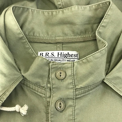 BARNS OUTFITTERS | バーンズアウトフィッターズ SEAFARER HOOD JKT デッキジャケット その他アウター BH251001 カーキ サイズ：XL【倉吉店】
