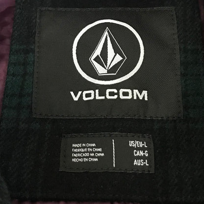 VOLCOM | ボルコム チェック柄 ステンカラーコート グリーン×ブラック サイズ：L【倉吉店】
