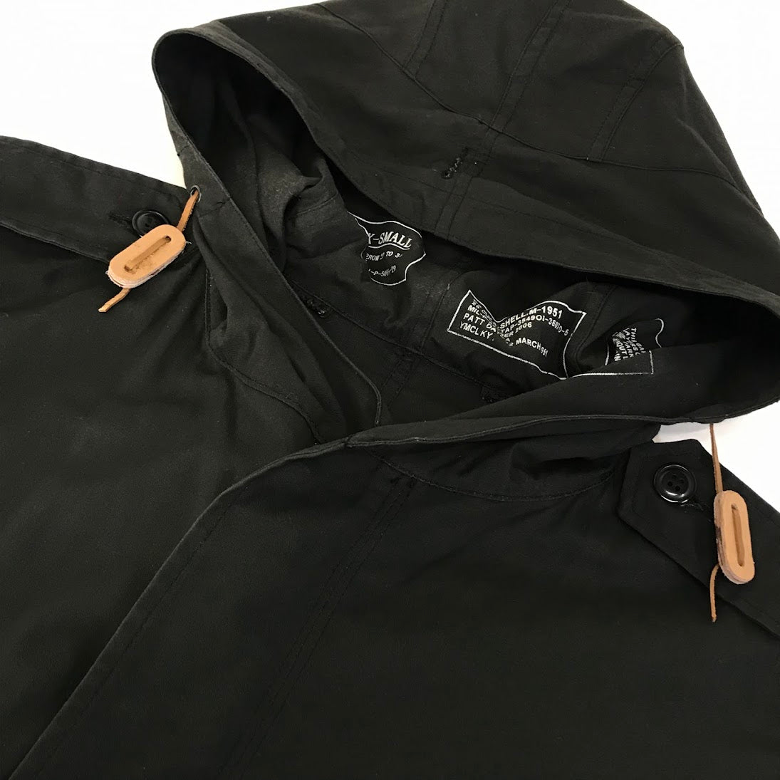YMCLKY | ワイエムシーエルケーワイ PARKA SHELL M-1951 モッズコート 51-P-5099-29 ブラック サイズ：S【倉吉店】