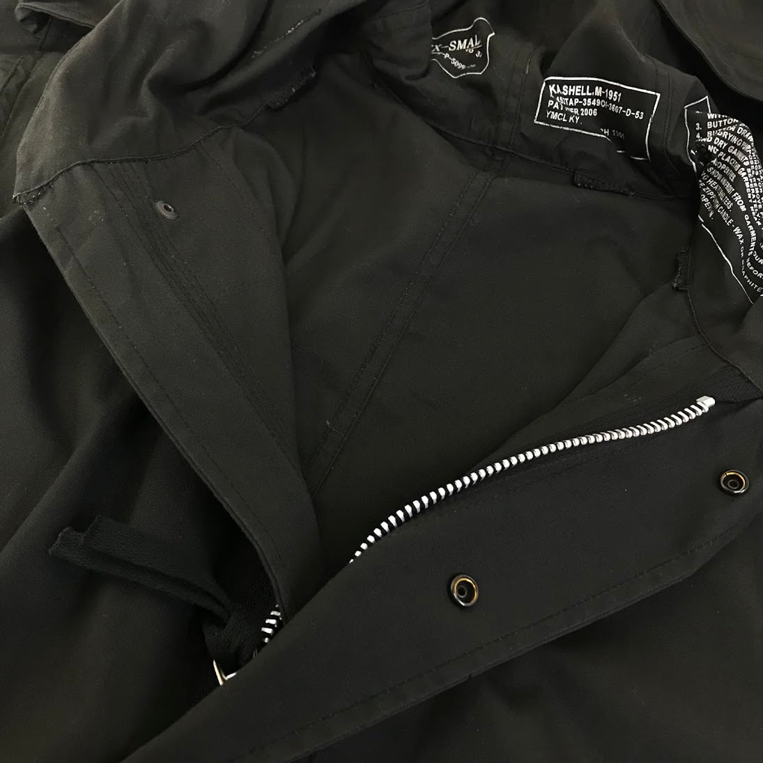 YMCLKY | ワイエムシーエルケーワイ PARKA SHELL M-1951 モッズコート 51-P-5099-29 ブラック サイズ：S【倉吉店】