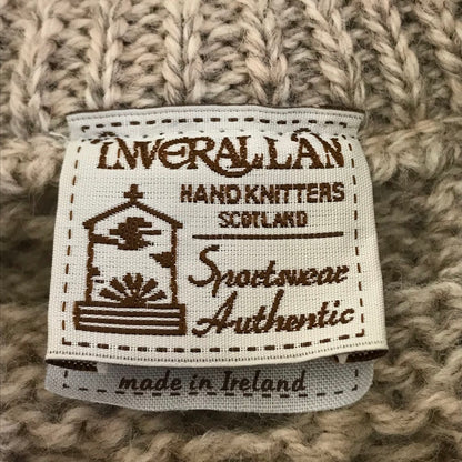 INVERALLAN | インバーアラン ケーブル編み セーター ベージュ サイズ：M【倉吉店】