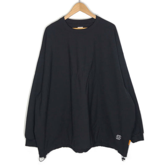SEE SEE｜シーシー SUPER BIG ROUND LS TEE 長袖Ｔシャツ BSMA4-SS253S05 ブラック サイズ：XL【倉吉店】
