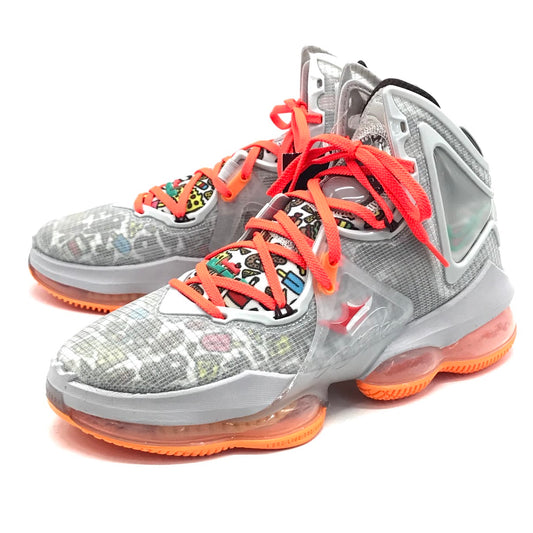NIKE | ナイキ LEBRON 19 'FAST FOOD' レブロン19 スニーカー DC9339-001 グレー 27.5cm【倉吉店】