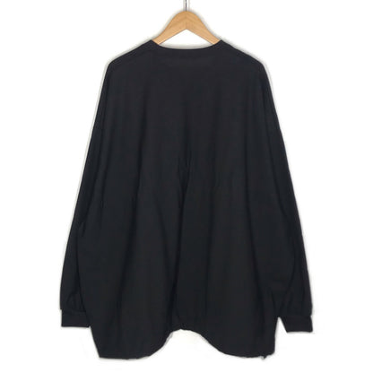 SEE SEE｜シーシー SUPER BIG ROUND LS TEE 長袖Ｔシャツ BSMA4-SS253S05 ブラック サイズ：XL【倉吉店】