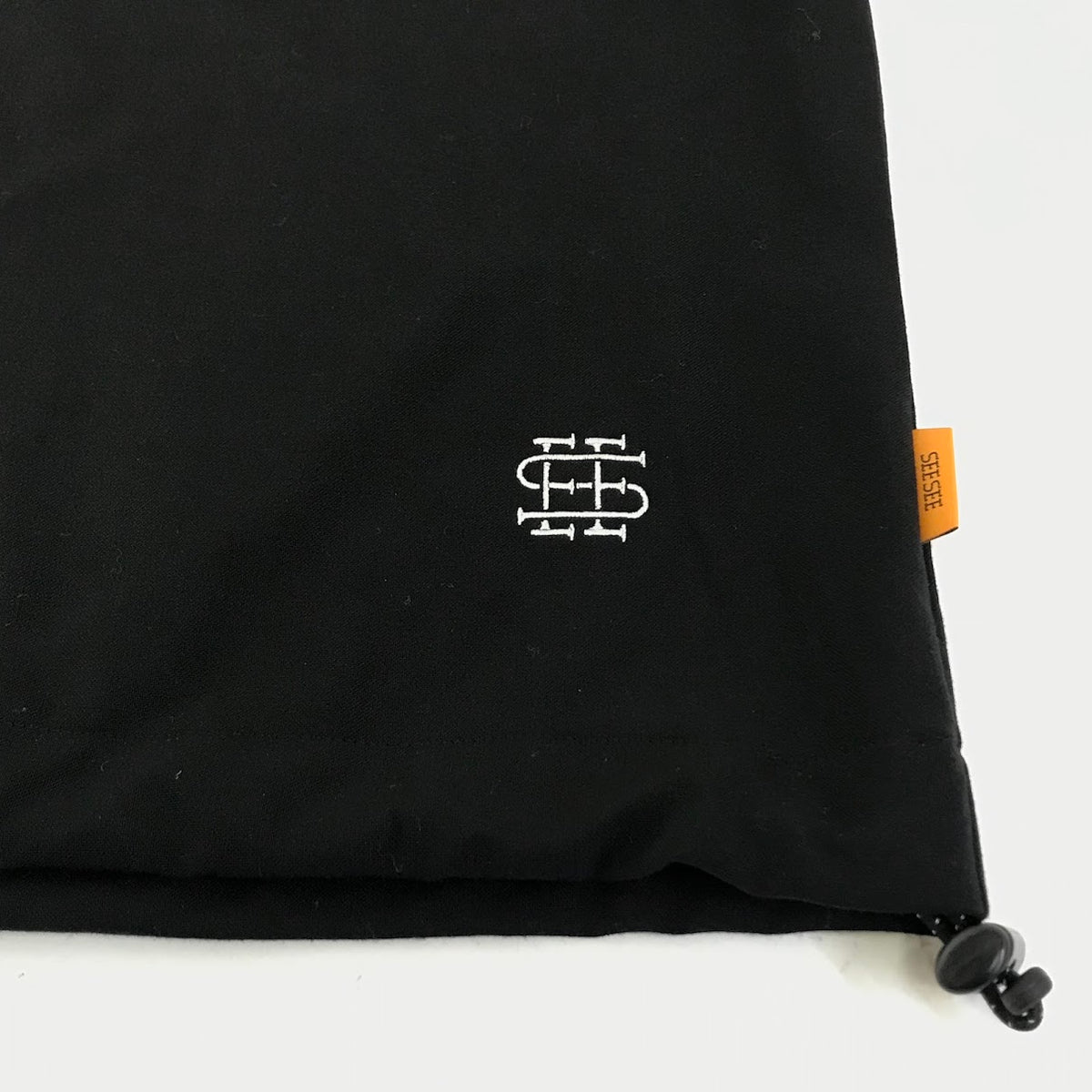 SEE SEE｜シーシー SUPER BIG ROUND LS TEE 長袖Ｔシャツ BSMA4-SS253S05 ブラック サイズ：XL【倉吉店】