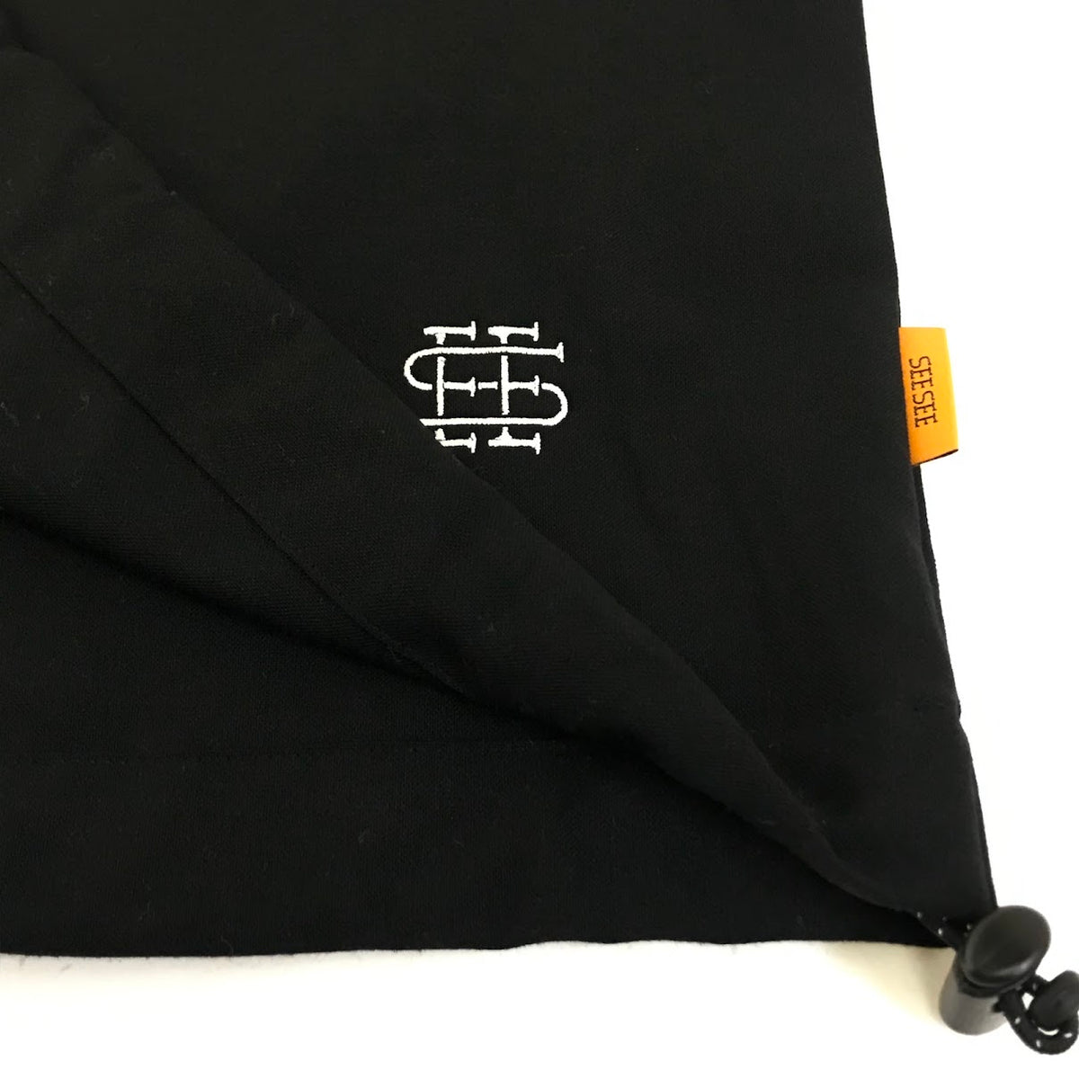SEE SEE｜シーシー SUPER BIG ROUND LS TEE 長袖Ｔシャツ BSMA4-SS253S05 ブラック サイズ：XL【倉吉店】