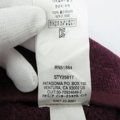 patagonia | パタゴニア その他トップス 25617FA18 フリース ボルドー/バーガンディー サイズ：L【瀬戸大橋店】