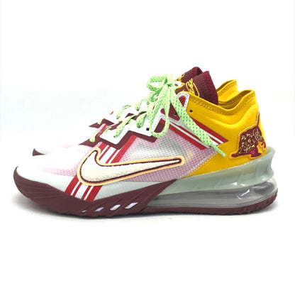 NIKE | ナイキ × MIMI PALNGE(ミミ プランジュ) LEBRON 18 LOW 'HIGHER LEARNING' スニーカー CV7562-102 ホワイト/チーム レッド 27.5cm【倉吉店】
