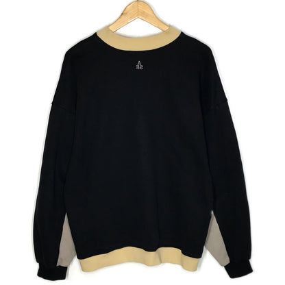 WIND AND SEA | ウィンダンシーウインダンシー SWEAT SHIRTS ネックロゴ刺繍 スウェット WDS-20A-TPS-02 ブラック サイズ：M【倉吉店】
