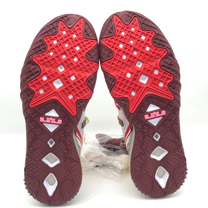 NIKE | ナイキ × MIMI PALNGE(ミミ プランジュ) LEBRON 18 LOW 'HIGHER LEARNING' スニーカー CV7562-102 ホワイト/チーム レッド 27.5cm【倉吉店】