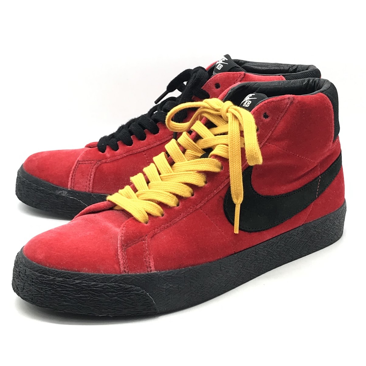 NIKE | ナイキ ×KEVIN BRADLEY(ケヴィン・ブラッドリー) SB ZOOM BLAZER MID ISO スニーカー CD2569-600 レッド 26.5cm【倉吉店】