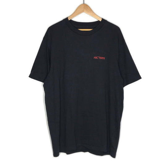 ARC'TERYX | アークテリクス Kragg SL Cotton Blurred Bird 半袖Ｔシャツ X000009538 ブラック サイズ：L【倉吉店】