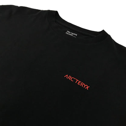 ARC'TERYX | アークテリクス Kragg SL Cotton Blurred Bird 半袖Ｔシャツ X000009538 ブラック サイズ：L【倉吉店】
