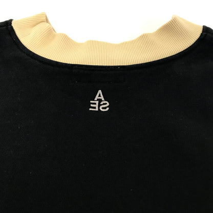 WIND AND SEA | ウィンダンシーウインダンシー SWEAT SHIRTS ネックロゴ刺繍 スウェット WDS-20A-TPS-02 ブラック サイズ：M【倉吉店】