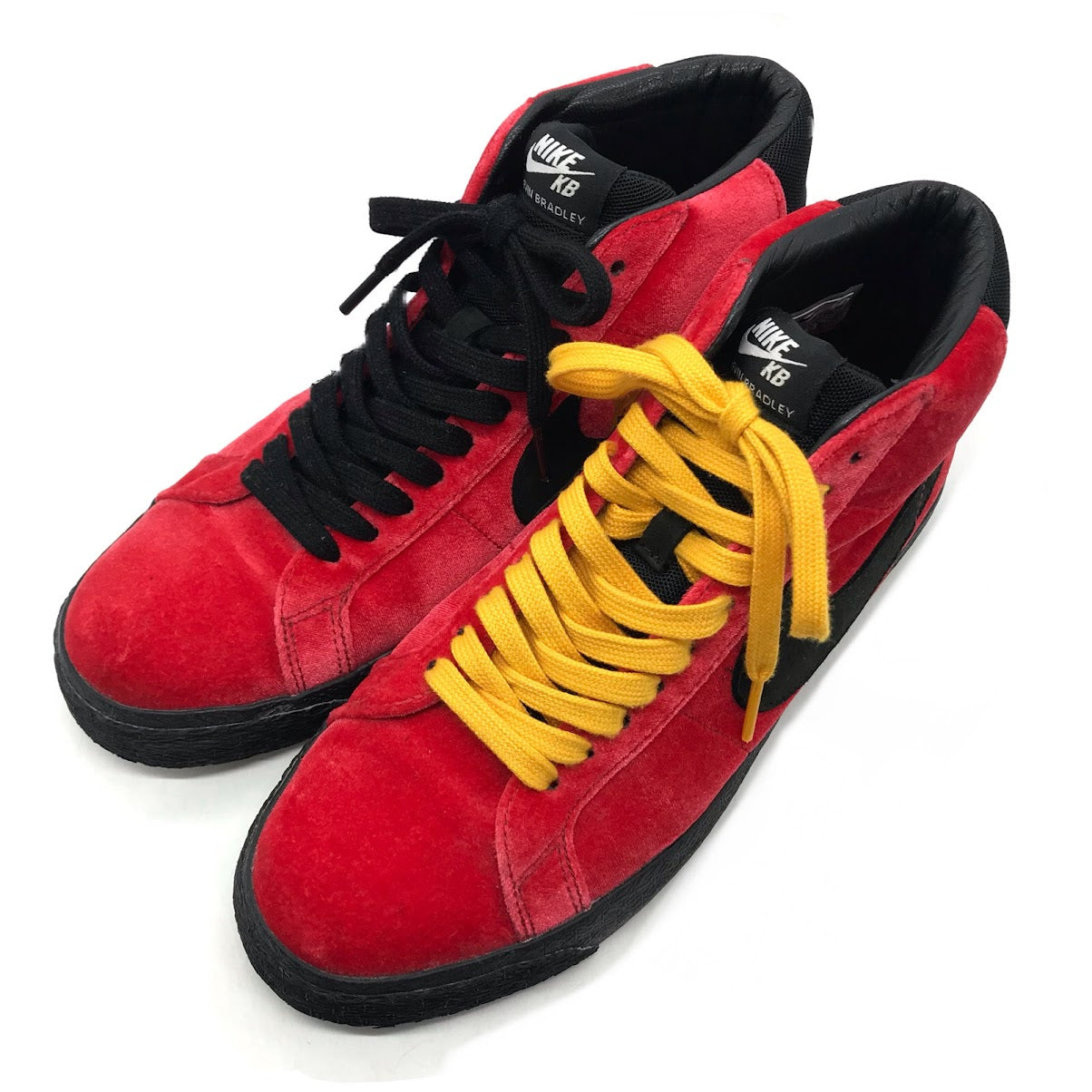 NIKE | ナイキ ×KEVIN BRADLEY(ケヴィン・ブラッドリー) SB ZOOM BLAZER MID ISO スニーカー CD2569-600 レッド 26.5cm【倉吉店】