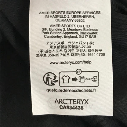 ARC'TERYX | アークテリクス Kragg SL Cotton Blurred Bird 半袖Ｔシャツ X000009538 ブラック サイズ：L【倉吉店】