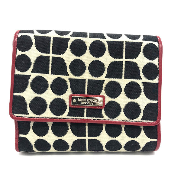 kate spade NEW YORK | ケイトスペードニューヨーク 総柄 二つ折り財布【倉吉店】