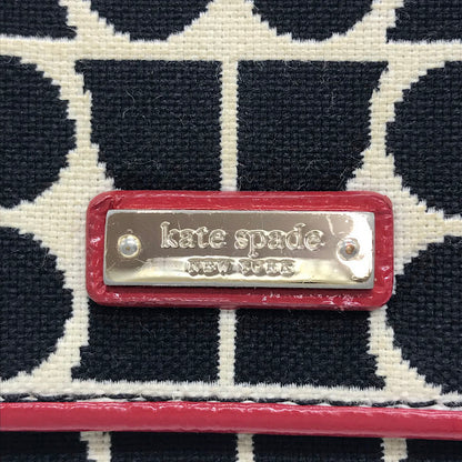 kate spade NEW YORK | ケイトスペードニューヨーク 総柄 二つ折り財布【倉吉店】