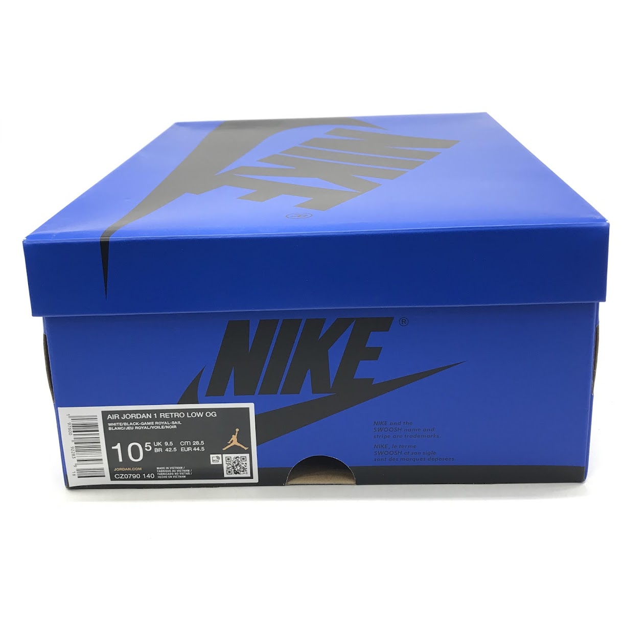 NIKE | ナイキ AIR JORDAN 1 LOW OG ’GAME ROYAL’ エアジョーダン1 スニーカー CZ0790-140 ブルー 28.5cm【倉吉店】