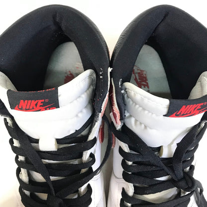 NIKE | ナイキ AIR JORDAN 1 RETRO HIGH OG 'HERITAGE' スニーカー 555088-161 レッド 27.5cm【倉吉店】