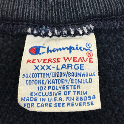Champion | チャンピオン 90s REVERSE WEAVE リバースウィーブ USA製 スウェット ネイビー サイズ：XXXL【倉吉店】