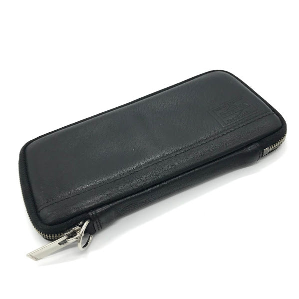 PORTER | ポーター DELIGHT(ディライト) LONG WALLET ラウンドファスナー長財布 長財布 145-03291 ブラック【倉吉店】
