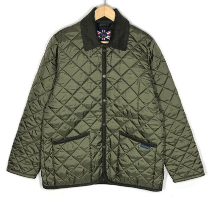 LAVENHAM | ラベンハム RAYDON MENS キルティングジャケット 中綿ジャケット SLJ1053 カーキグリーン サイズ：S【倉吉店】