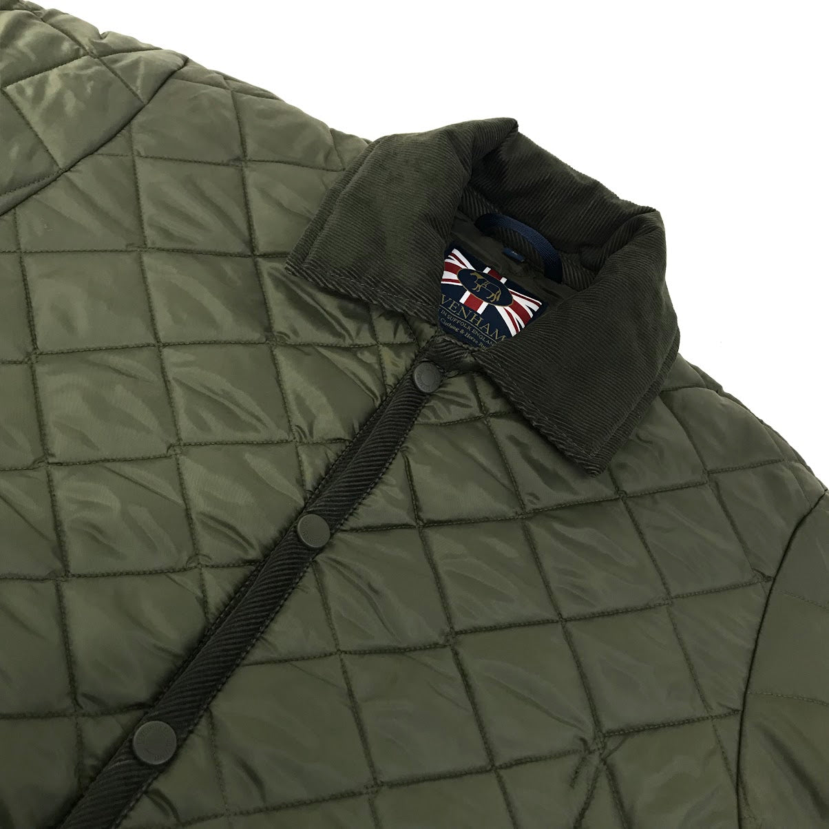 LAVENHAM | ラベンハム RAYDON MENS キルティングジャケット 中綿ジャケット SLJ1053 カーキグリーン サイズ：S【倉吉店】