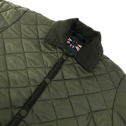 LAVENHAM | ラベンハム RAYDON MENS キルティングジャケット 中綿ジャケット SLJ1053 カーキグリーン サイズ：S【倉吉店】