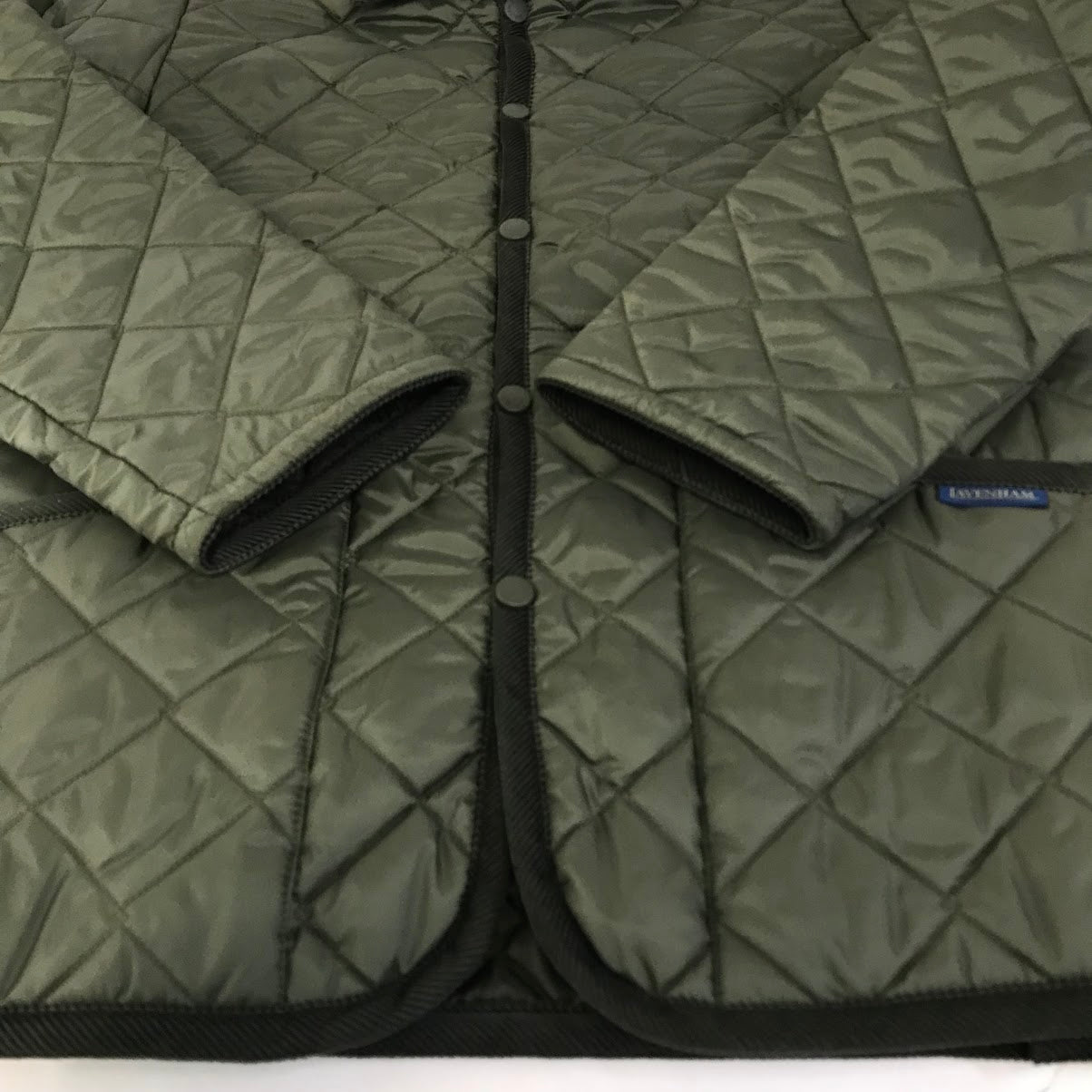 LAVENHAM | ラベンハム RAYDON MENS キルティングジャケット 中綿ジャケット SLJ1053 カーキグリーン サイズ：S【倉吉店】