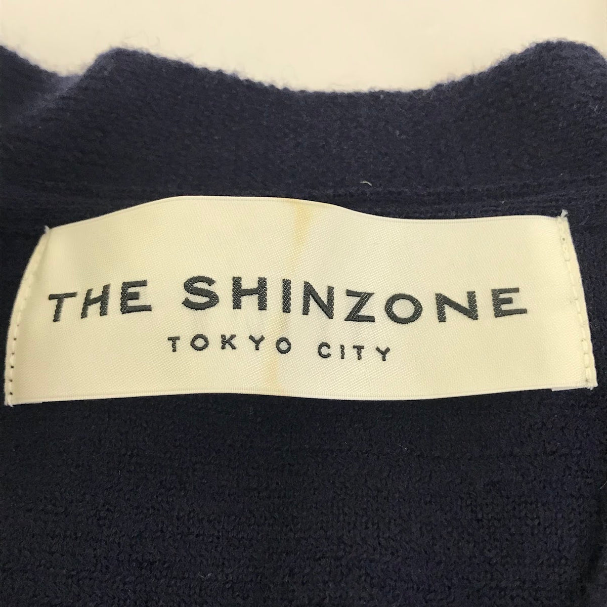 Shinzone | シンゾーン CAPELIN KINT CARDIGAN ケープリン ニット ウール カーディガン 22AMSNI11 ネイビー【倉吉店】