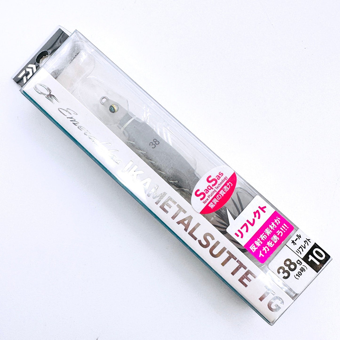 【中古】【フィッシング/釣り/釣具/ルアー】Daiwa | ダイワ IKAMETALSUTTE イカメタルスッテ TG 38g(10号) オールリフレクト【倉吉店】