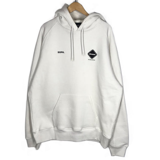 FCRB | エフシーアールビー 24AW BIG LOGO TEAM SWEAT HOODIE プルオーバーパーカー パーカー FCRB-242093 ホワイト サイズ：XL【倉吉店】