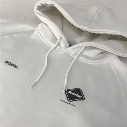 FCRB | エフシーアールビー 24AW BIG LOGO TEAM SWEAT HOODIE プルオーバーパーカー パーカー FCRB-242093 ホワイト サイズ：XL【倉吉店】