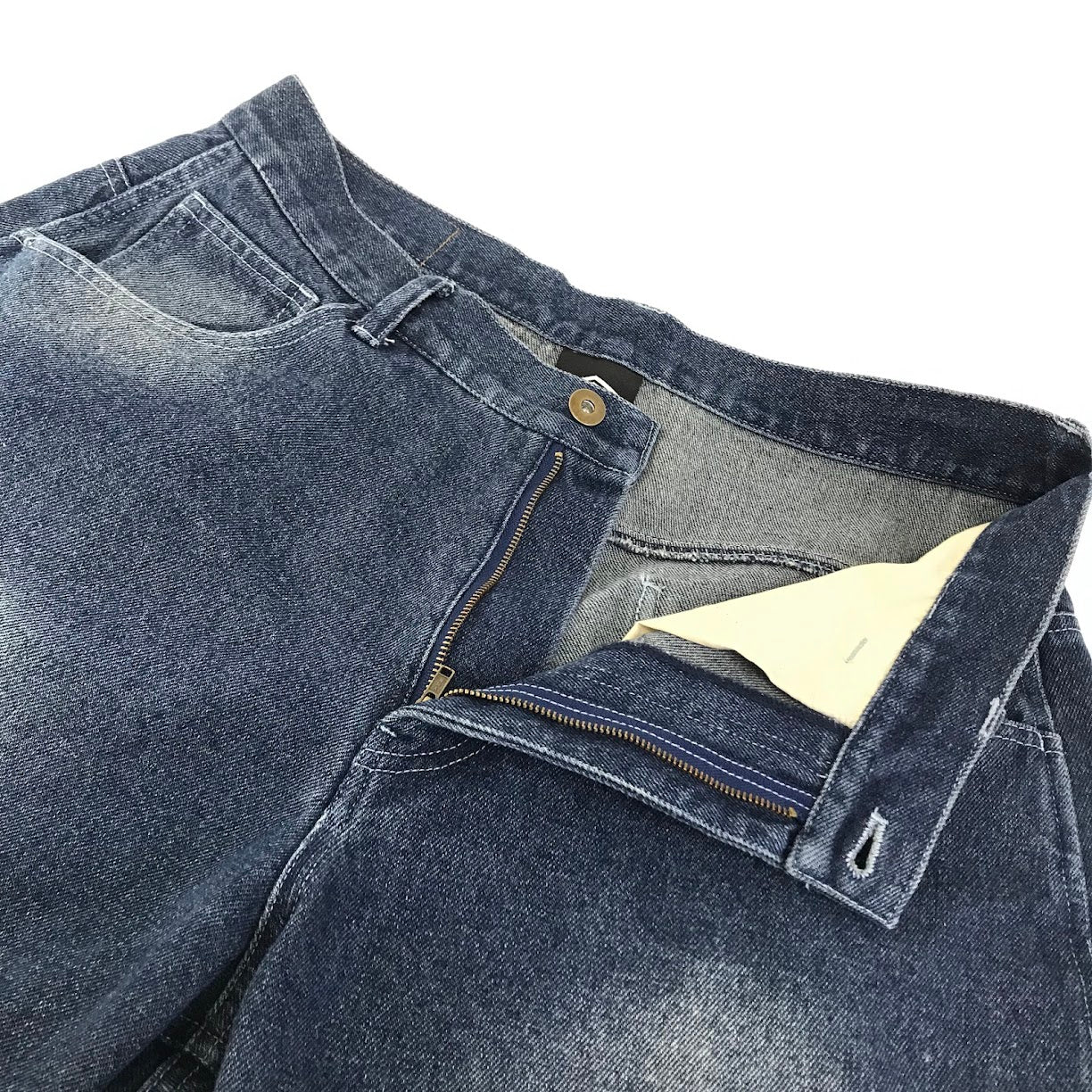 UMBRO | アンブロ × younger song(ヤンガーソング) wide jorts デニムハーフパンツ デニムパンツ YS1467 ブルー サイズ：M【倉吉店】