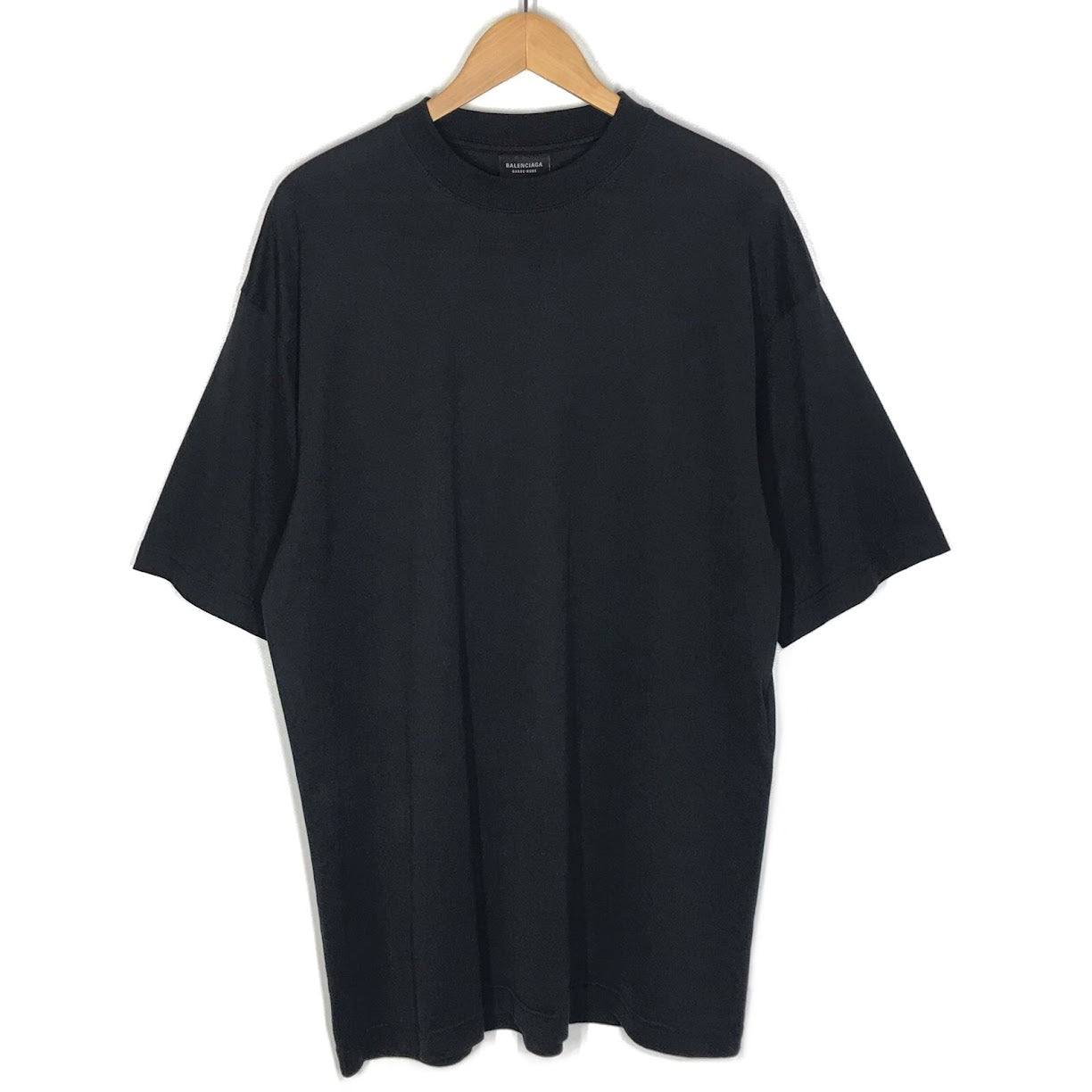 BALENCIAGA | バレンシアガ Care Label Medium Fit 半袖Ｔシャツ 724514 TNVL9 ブラック サイズ：XS【倉吉店】