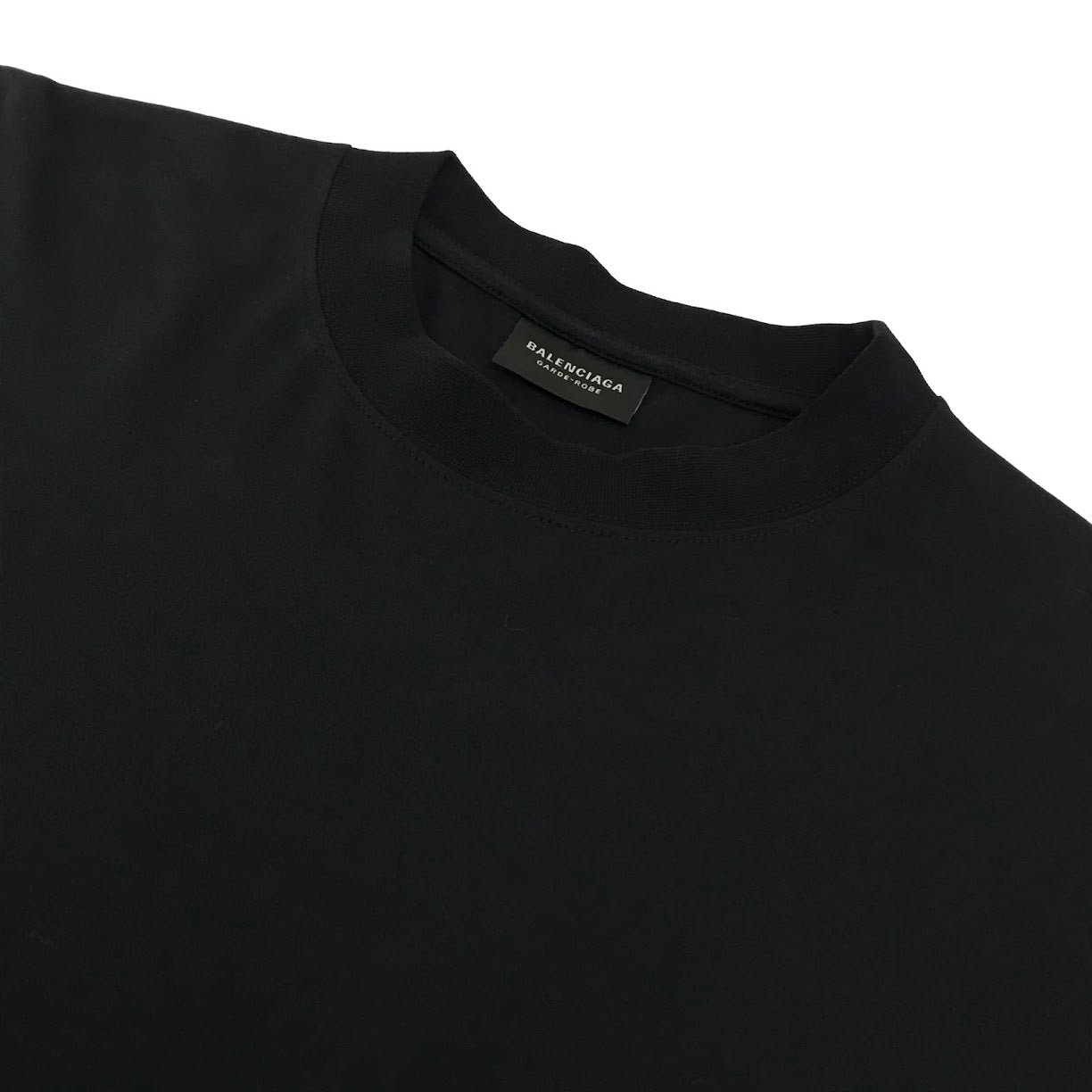 BALENCIAGA | バレンシアガ Care Label Medium Fit 半袖Ｔシャツ 724514 TNVL9 ブラック サイズ：XS【倉吉店】