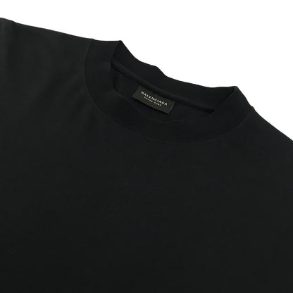 BALENCIAGA | バレンシアガ Care Label Medium Fit 半袖Ｔシャツ 724514 TNVL9 ブラック サイズ：XS【倉吉店】