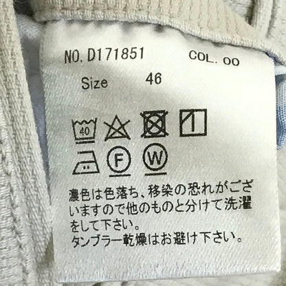D.C.WHITE｜ディーシーホワイト　PIQUE PANTS トラウザーパンツ パンツ D171851 ホワイト サイズ：46【倉吉店】