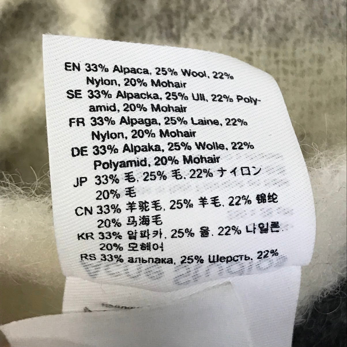 ACNE STUDIOS | アクネストゥディオズ モヘアチェックスカーフ マフラー マルチカラー【倉吉店】