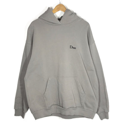DIME | ダイム Classic Small Logo Hoodie プルオーバーパーカー パーカー グレー サイズ：XL【倉吉店】
