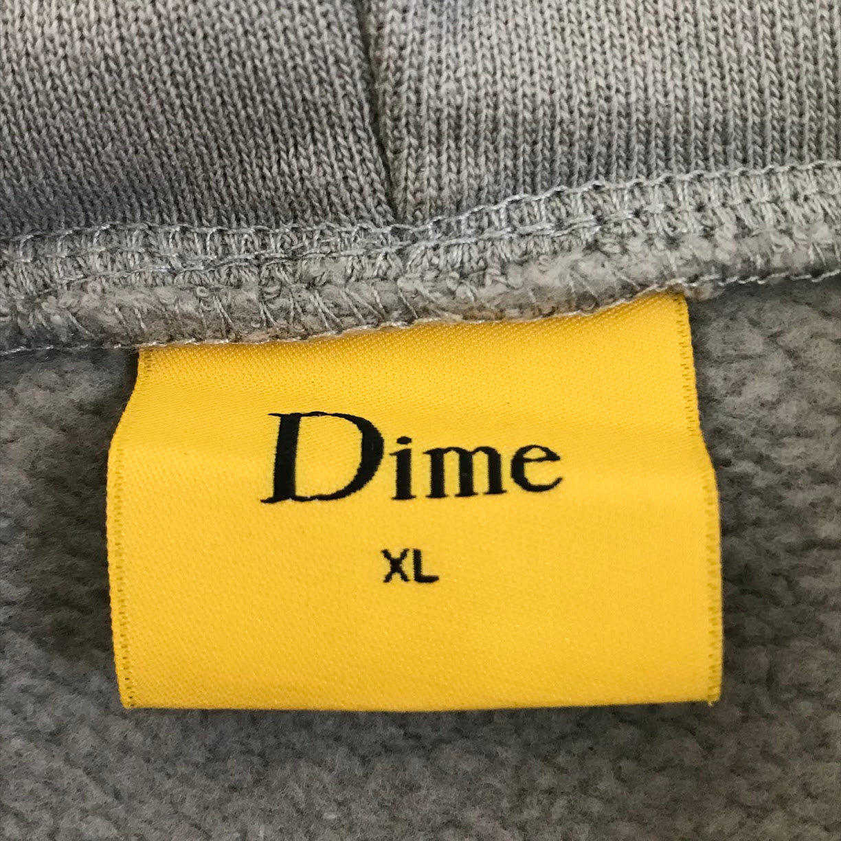 DIME | ダイム Classic Small Logo Hoodie プルオーバーパーカー パーカー グレー サイズ：XL【倉吉店】