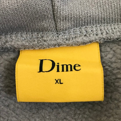 DIME | ダイム Classic Small Logo Hoodie プルオーバーパーカー パーカー グレー サイズ：XL【倉吉店】