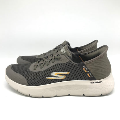 SKECHERS | スケッチャーズ Slip-ins GO WALK FLEX-HANDS UP スニーカー 216324WW グレー 28cm【倉吉店】